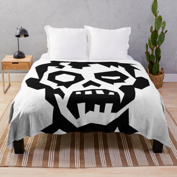 Item preview, Undead Zombie – Geometric Horror Face designed and sold by matybrak.