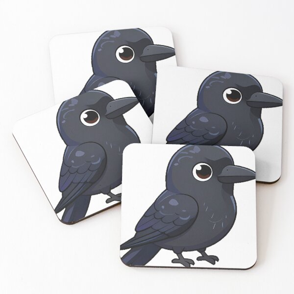 Item preview, Black Crow Perched on a Full Moon designed and sold by IllumeInk.
