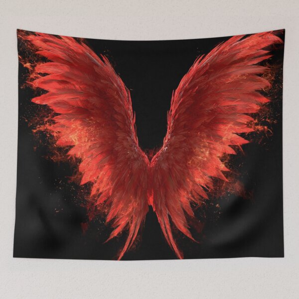 Item preview, Stunning red angel wings designed and sold by dcrc.