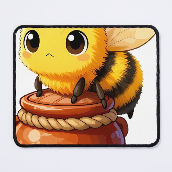 Item preview, Cute Bumblebee Sitting on a Honey Pot designed and sold by pumsquare.