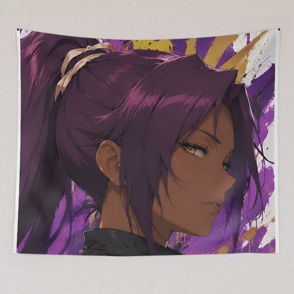 Item preview, Purple Catwoman Anime Warrior – Dark Fantasy Purple Aesthetic designed and sold by Dyan4.