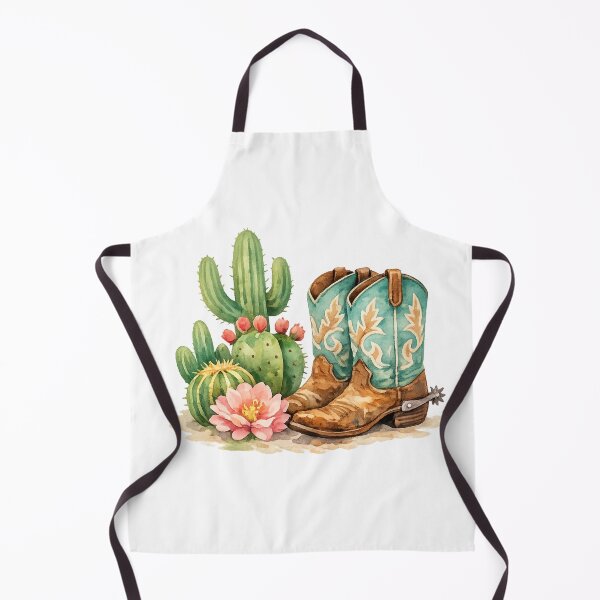 Item preview, Cowgirl Boots Western Cactus Arizona designed and sold by Artbymonika.