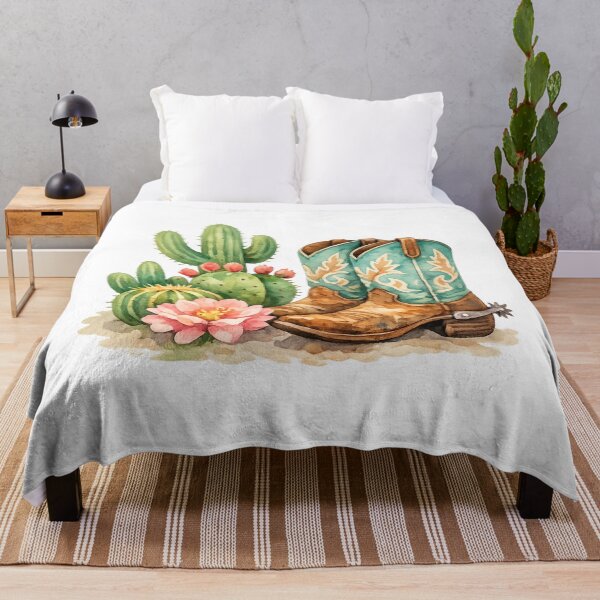 Item preview, Cowgirl Boots Western Cactus Arizona designed and sold by Artbymonika.