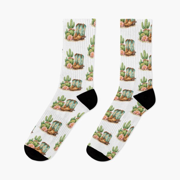 Artikelvorschau, Cowboystiefel Western Cactus Arizona entworfen und verkauft von Artbymonika.