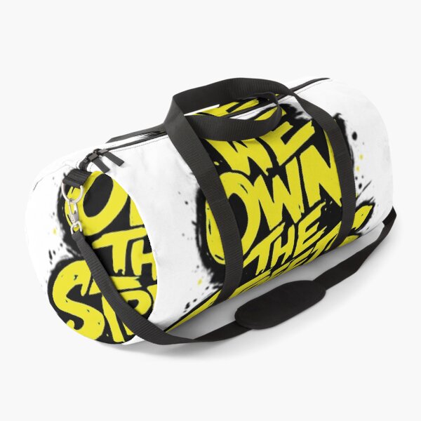 Item preview, We Own The Streets Graffiti Tag Yellow Neon Urban Streetwear Graphic designed and sold by DesignArtist.ia.