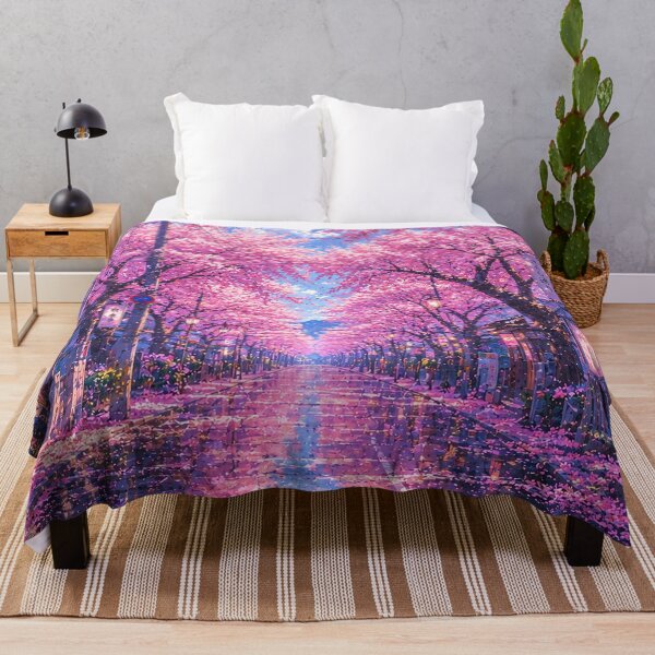 Item preview, Sakura Blossom Reflections Avenue designed and sold by taylorhogward.