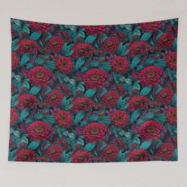 Item preview, Petaled Zinnia Print - Hawaiian Flower Pattern - Dad Fathers Day Gifts designed and sold by RoyalStarsPatts.