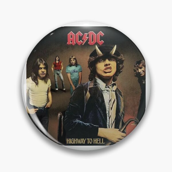 Item preview, ACDC Highway To Hell Angus Young Devil Horns Shirt designed and sold by AnimeIsMyLifeFo.