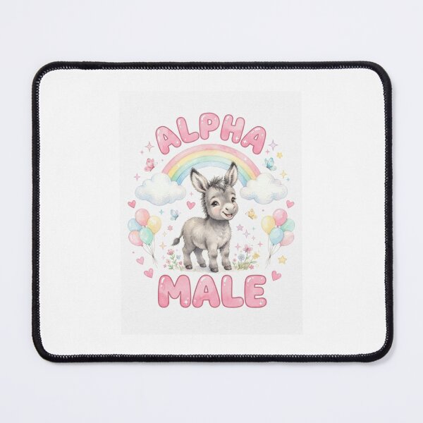Item preview, Donkey Alpha male funny gag adult humor novelty meme designed and sold by CheeseBlueprint.