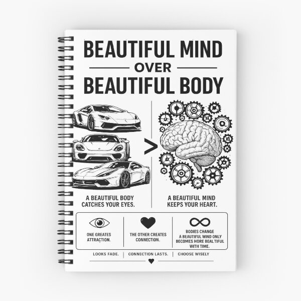 Item preview, Beautiful Mind Over Beautiful Body designed and sold by HarTee.