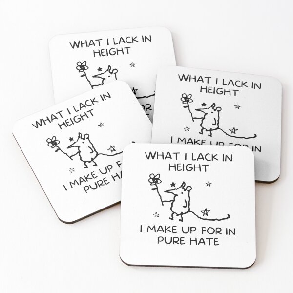Item preview, What I Lack in Height I Make Up for in Pure Hate Funny Short Person Humor designed and sold by Noctivyra.