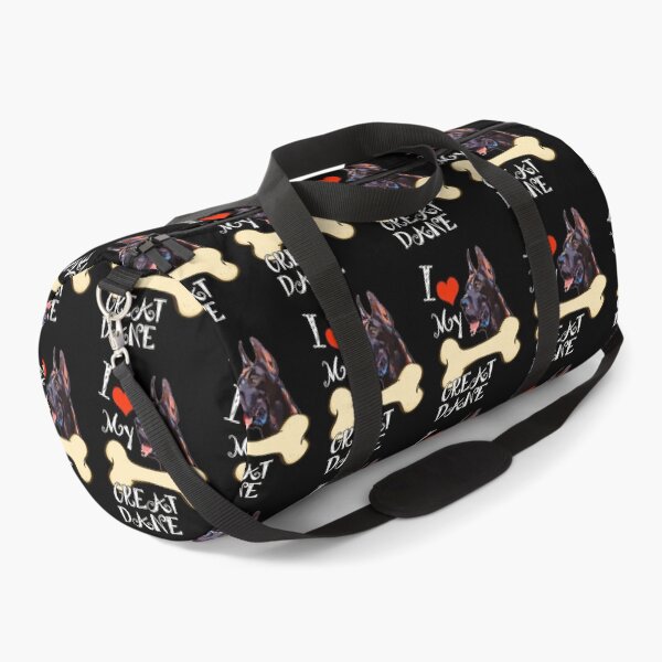 Item preview, I Love My Great Dane Dog Heart Bone Graphic designed and sold by GiaoCalonas.