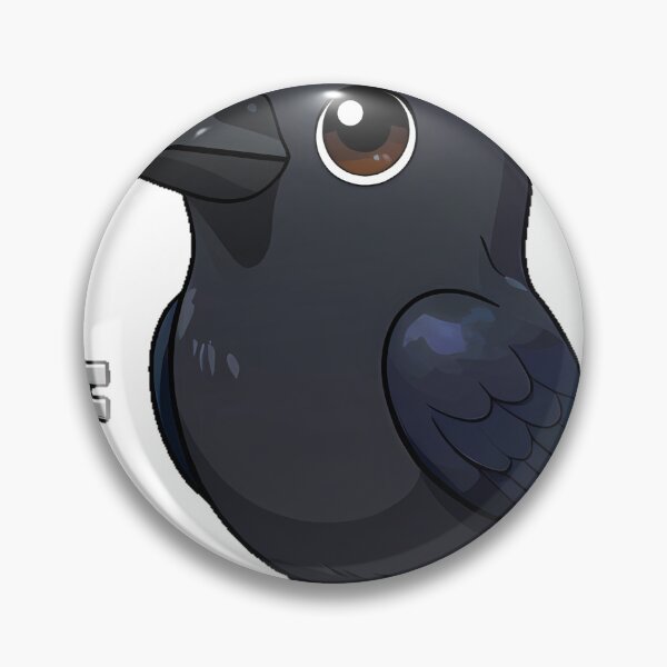 Item preview, Black Crow with a Large Silver Skeleton Key designed and sold by IllumeInk.