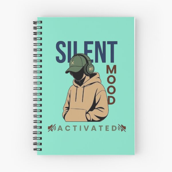 Item preview, Silent Mood Activated Funny Introvert Gamer Boy designed and sold by Northern Glow Art.