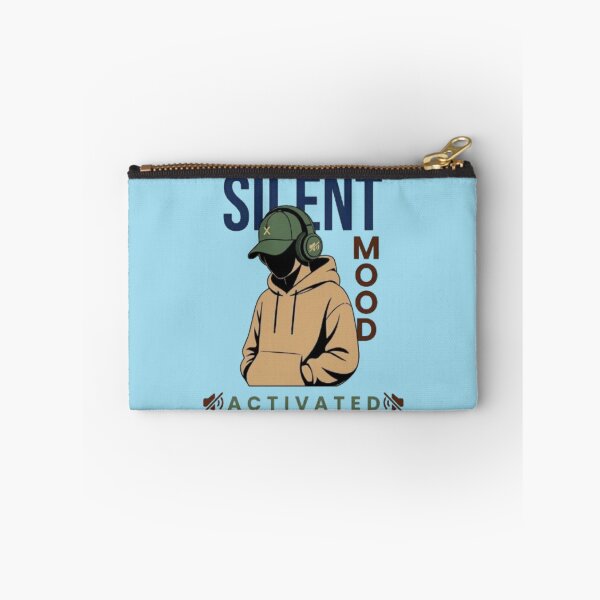 Item preview, Silent Mood Activated Funny Introvert Gamer Boy designed and sold by Northern Glow Art.