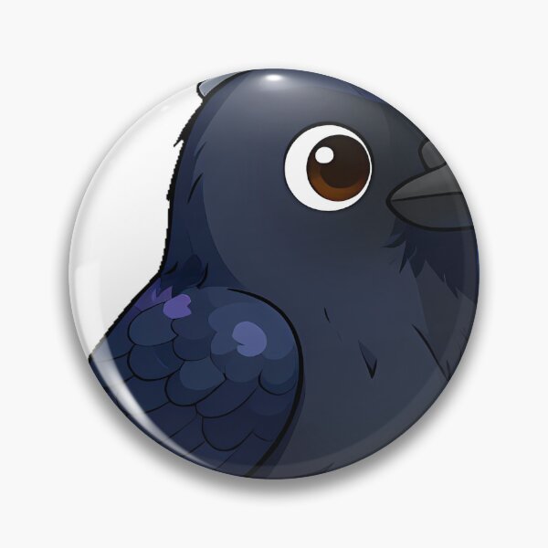 Item preview, Black Raven Wearing an Antique Crown designed and sold by IllumeInk.