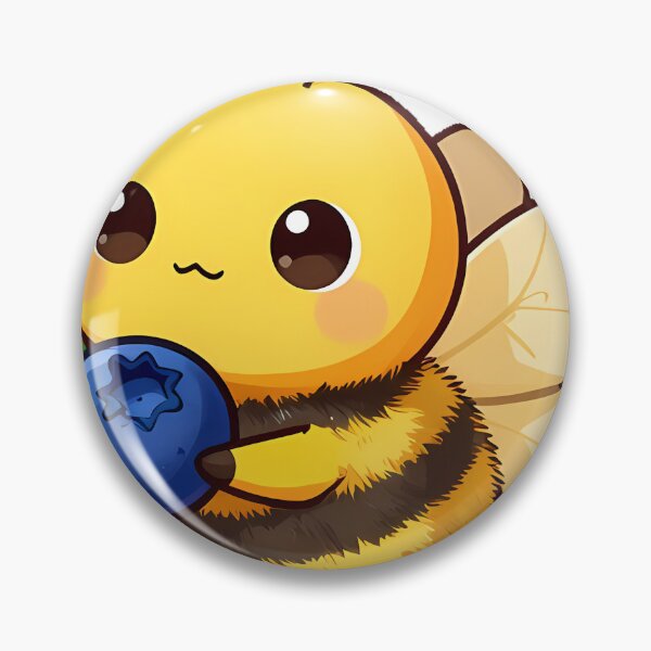 Item preview, Cute Bumblebee with a Blueberry designed and sold by pumsquare.