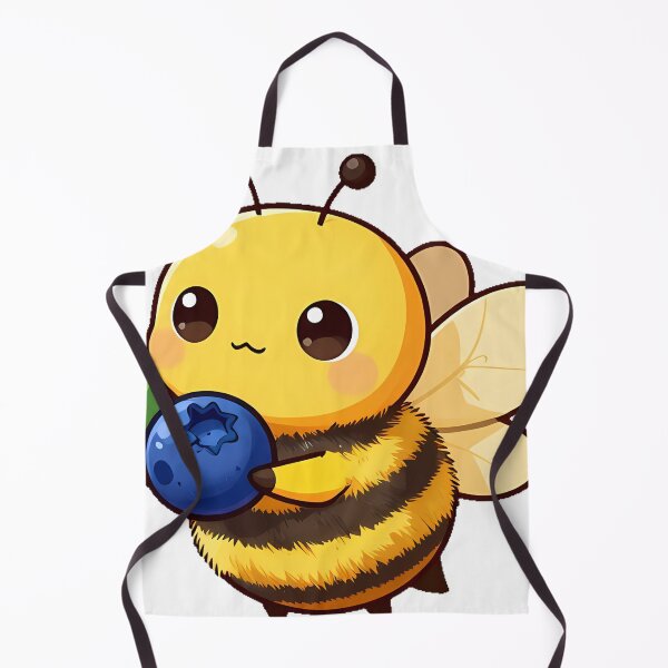 Item preview, Cute Bumblebee with a Blueberry designed and sold by pumsquare.