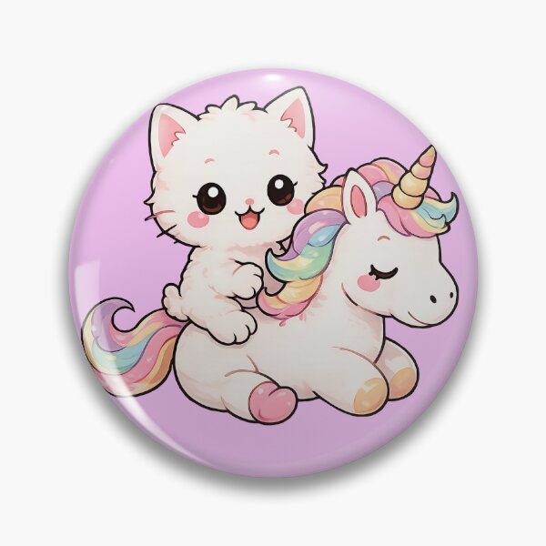 Item preview, Cute Cat Riding Cute Unicorn designed and sold by YSTART.
