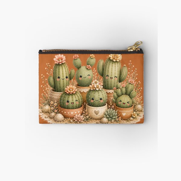 Item preview, Kawaii Cactus Squad Illustration – Six Desert Personalities Design Art designed and sold by MagicMakerPh.