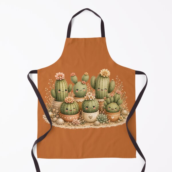 Item preview, Kawaii Cactus Squad Illustration – Six Desert Personalities Design Art designed and sold by MagicMakerPh.