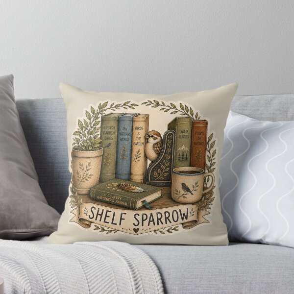 Item preview, Shelf Sparrow Book Lover designed and sold by ChirpInc.