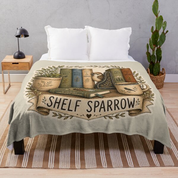Item preview, Shelf Sparrow Book Lover designed and sold by ChirpInc.