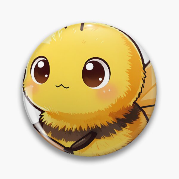Item preview, Cute Bumblebee Holding a Tiny Wooden Spoon designed and sold by pumsquare.