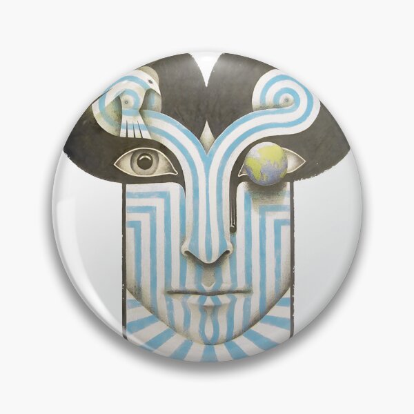 Item preview, The Chameleons Face Abstract Surreal Art designed and sold by SophiePetit.
