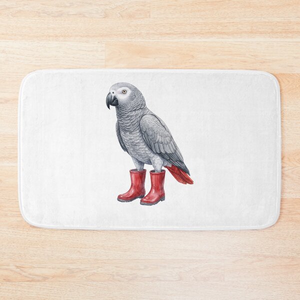Item preview, African Grey Parrot Boots designed and sold by Roy & Tiffany.