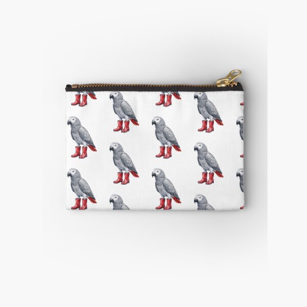 Item preview, African Grey Parrot Boots designed and sold by Tiffany Roy.
