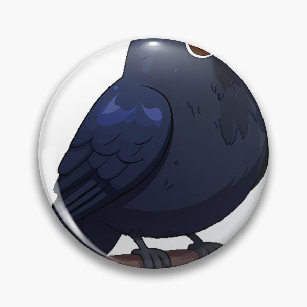 Item preview, Black Raven Perched on a Thorny Branch designed and sold by IllumeInk.
