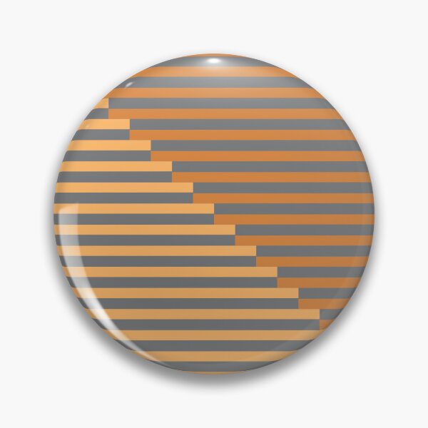 Item preview, Soft Geometric Bar Pattern – Minimal Modern Orange & Yellow Design designed and sold by NNhu.