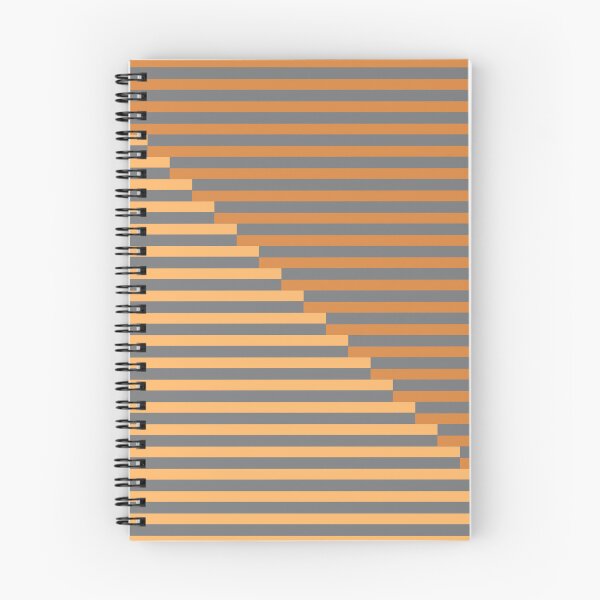 Item preview, Soft Geometric Bar Pattern – Minimal Modern Orange & Yellow Design designed and sold by NNhu.
