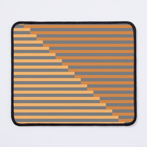 Item preview, Soft Geometric Bar Pattern – Minimal Modern Orange & Yellow Design designed and sold by NNhu.
