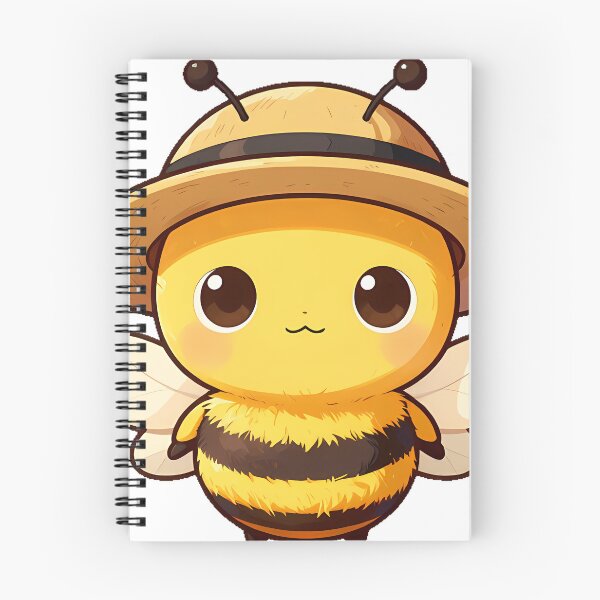 Item preview, Cute Bumblebee Wearing a Beekeeper Hat designed and sold by pumsquare.