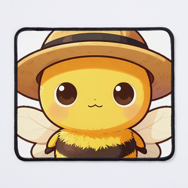 Item preview, Cute Bumblebee Wearing a Beekeeper Hat designed and sold by pumsquare.