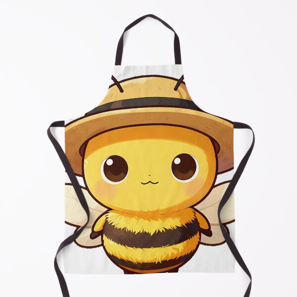 Item preview, Cute Bumblebee Wearing a Beekeeper Hat designed and sold by pumsquare.