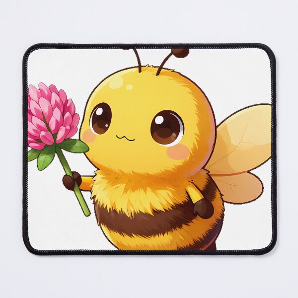 Item preview, Cute Bumblebee with a Clover Flower designed and sold by pumsquare.