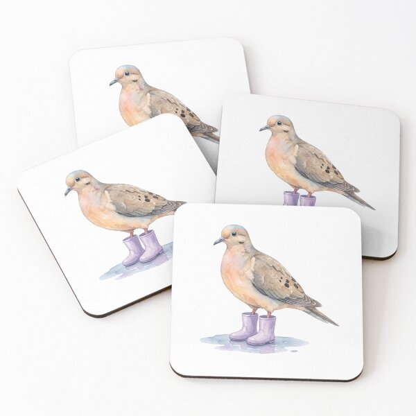 Item preview, Mourning Dove Purple Boots designed and sold by Roy & Tiffany.