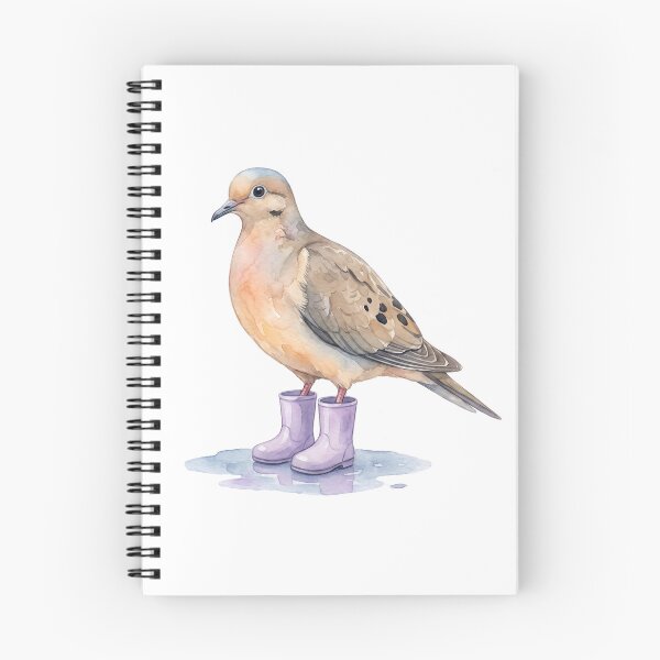 Item preview, Mourning Dove Purple Boots designed and sold by Roy & Tiffany.