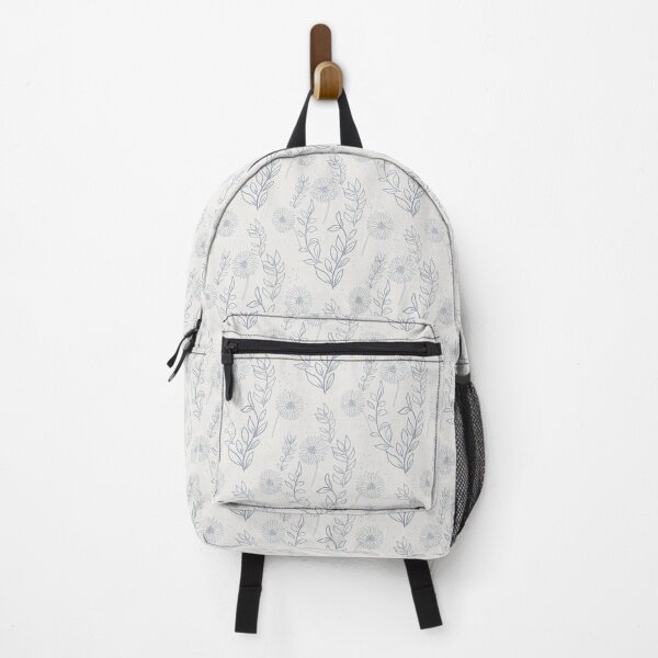 Item preview, Vintage Dusty Blue Wildflower Line Art Graphic designed and sold by altastudio.