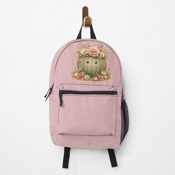 Item preview, Flower-Crowned Kawaii Cactus Illustration – Bloom Crown Design Art designed and sold by MagicMakerPh.