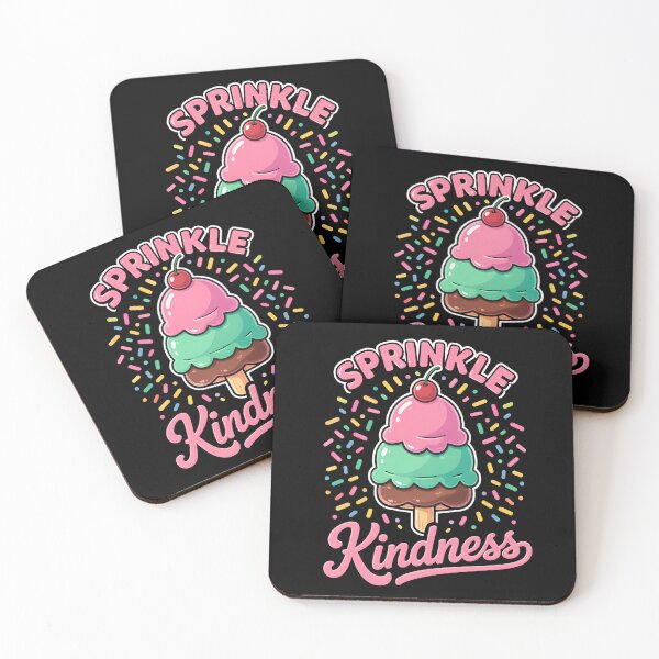 Item preview, Sprinkle Kindness Ice Lolly Cute Retro Graphic Design designed and sold by JerdbordinShop.