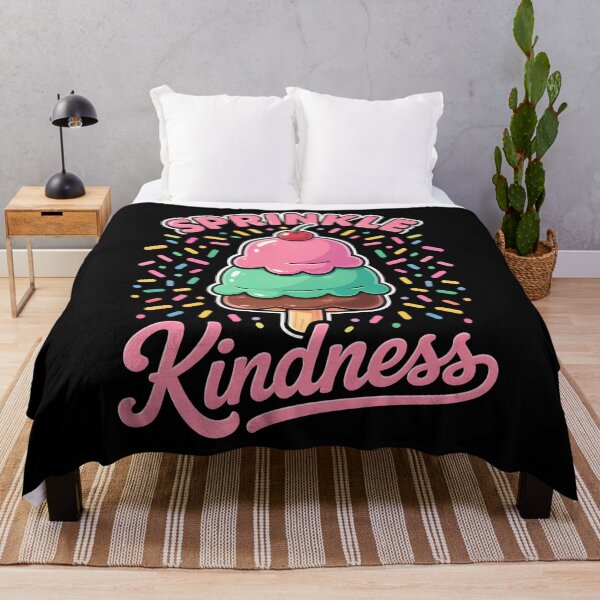Item preview, Sprinkle Kindness Ice Lolly Cute Retro Graphic Design designed and sold by JerdbordinShop.