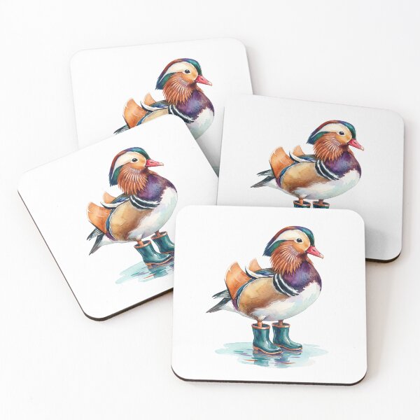 Artikelvorschau, Mandarin Duck Teal Boots entworfen und verkauft von Roy & Tiffany.