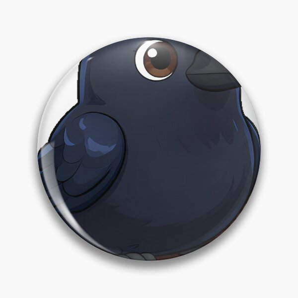 Item preview, Black Crow Sitting on a Nest of Thick Twigs designed and sold by IllumeInk.