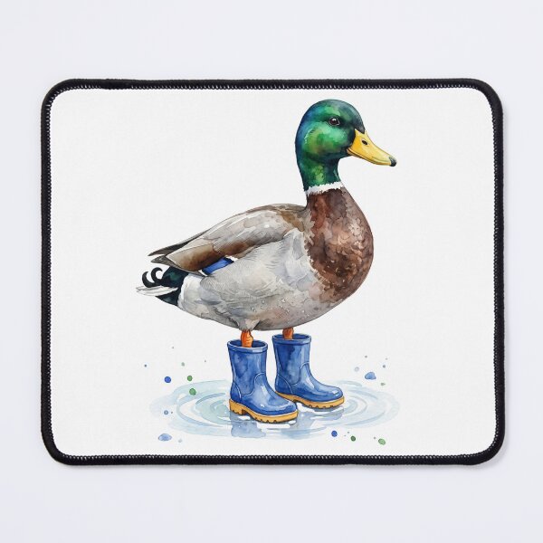 Item preview, Mallard Duck Blue Boots designed and sold by Roy & Tiffany.
