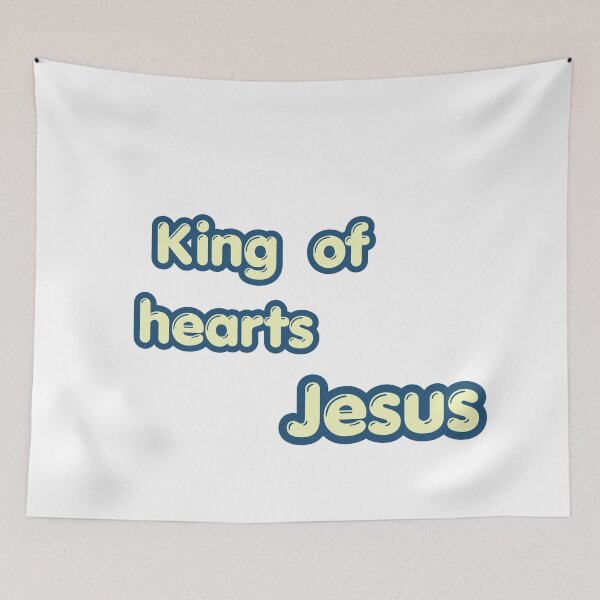 Item preview, Jesus King of Hearts designed and sold by AMCreatix.