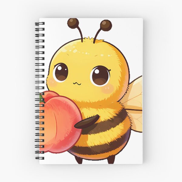 Item preview, Cute Bumblebee with a Peach designed and sold by pumsquare.